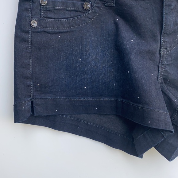 Standards & Practices denim shorts with sparkles - Picture 7 of 13